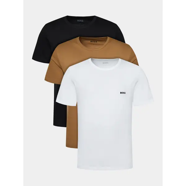 Boss BOSS Set t-shirt majica﻿ Tshirt Rn 3P Classic 50475284 Bež Regular Fit