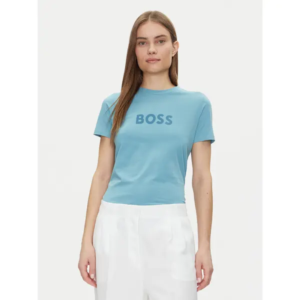 Boss BOSS T-shirt 50501139 Svijetloplava Regular Fit