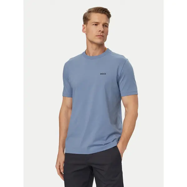 Boss BOSS T-shirt 50506373 Svijetlo plava Regular Fit