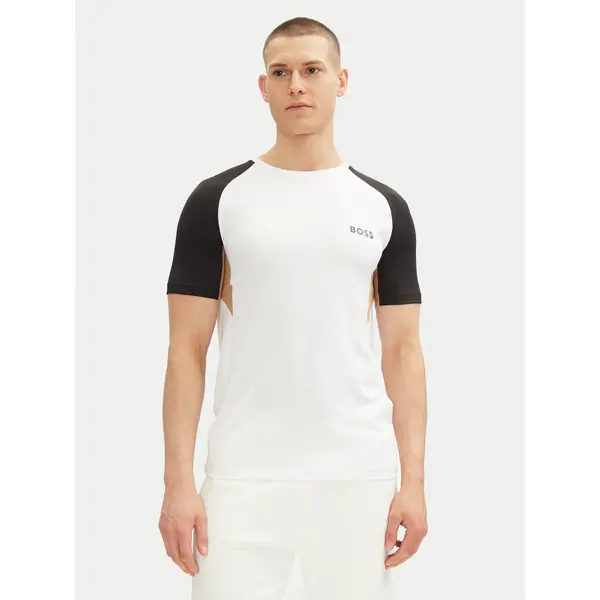 Boss BOSS T-shirt 50539114 Bijela Slim Fit
