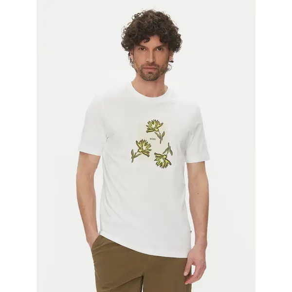 Boss BOSS T-shirt C-Thompson 13 50536763 Bijela Regular Fit