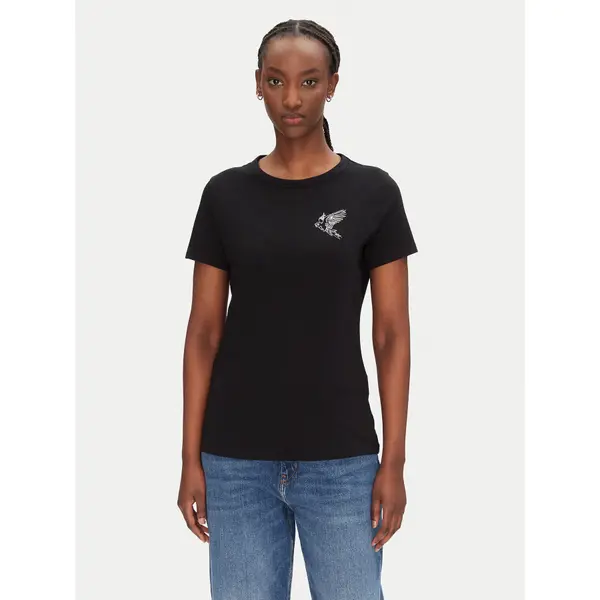 Boss BOSS T-shirt C_Elogo_21 50540260 Crna Slim Fit