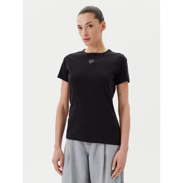 Boss BOSS T-shirt C_Elogo_21 50540260 Crna Slim Fit