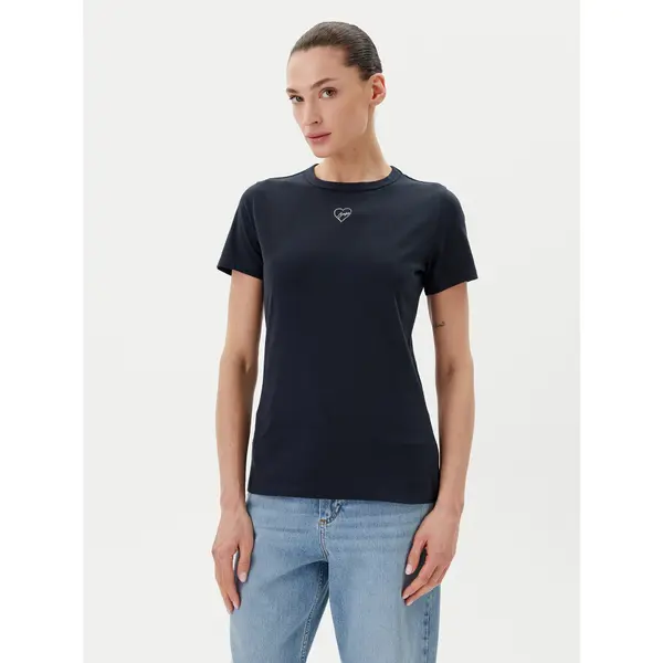 Boss BOSS T-shirt C_Elogo_21 50540260 Tamnoplava Slim Fit
