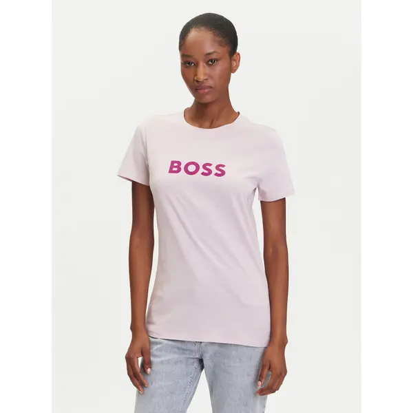 Boss BOSS T-shirt C_Elogo_5 50501139 Ružičasta Regular Fit