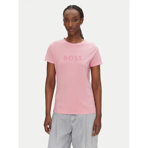 Boss BOSS T-shirt C_Elogo_5 50501139 Ružičasta Regular Fit