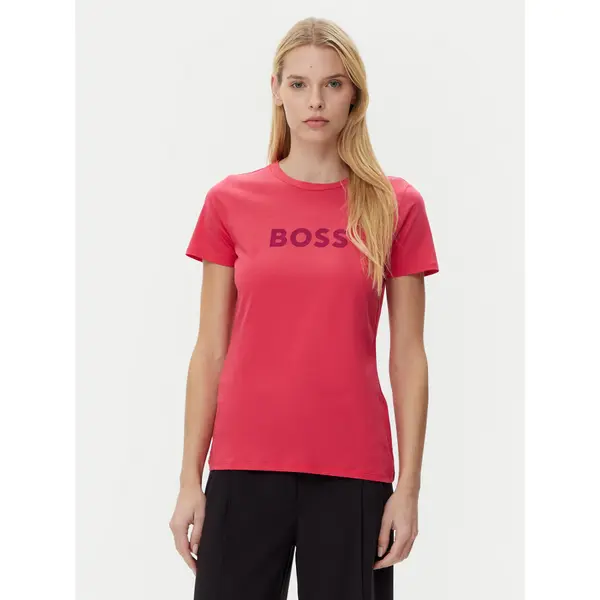 Boss BOSS T-shirt C_Elogo_5 50501139 Ružičasta Regular Fit