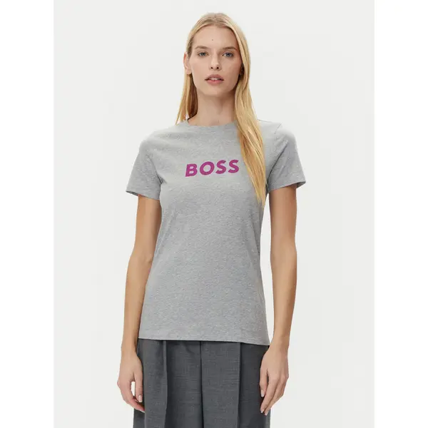 Boss BOSS T-shirt C_Elogo_5 50501139 Siva Regular Fit