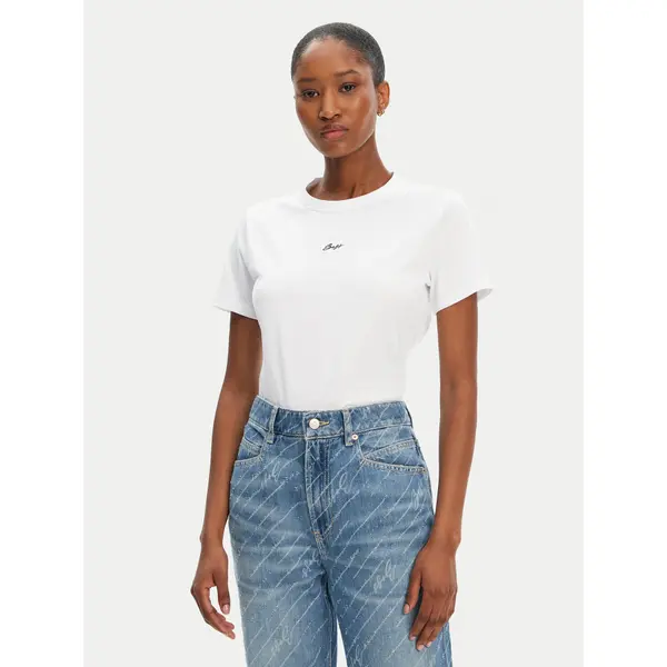 Boss BOSS T-shirt C_Elogo_5 50547547 Bijela Slim Fit