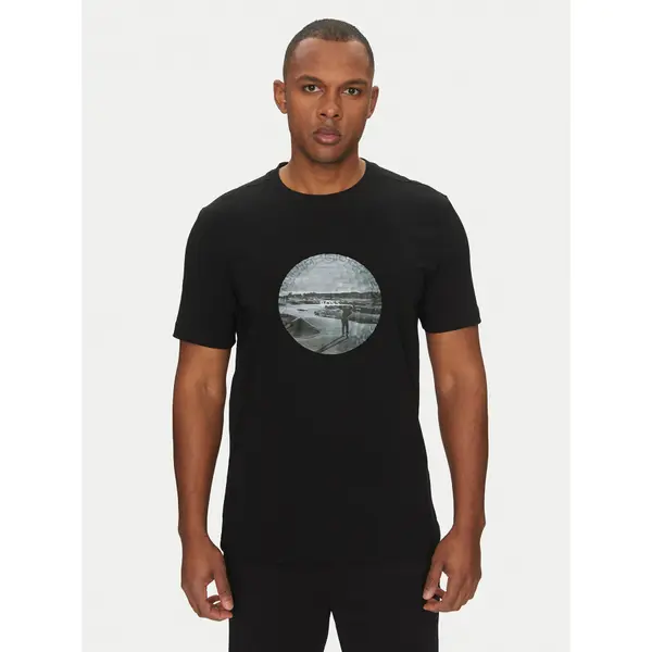 Boss BOSS T-shirt Graphic Heritage 50537847 Crna Regular Fit