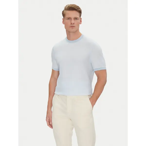 Boss BOSS T-shirt Jianfranco 50537642 Svijetloplava Regular Fit