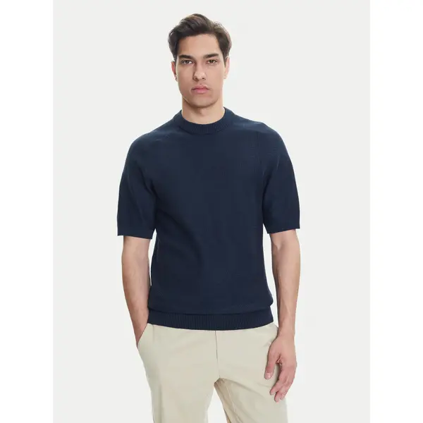 Boss BOSS T-shirt Kencel 50545678 Tamnoplava Regular Fit
