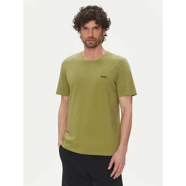 Boss BOSS T-shirt Mix&Match 50515312 Zelena Regular Fit