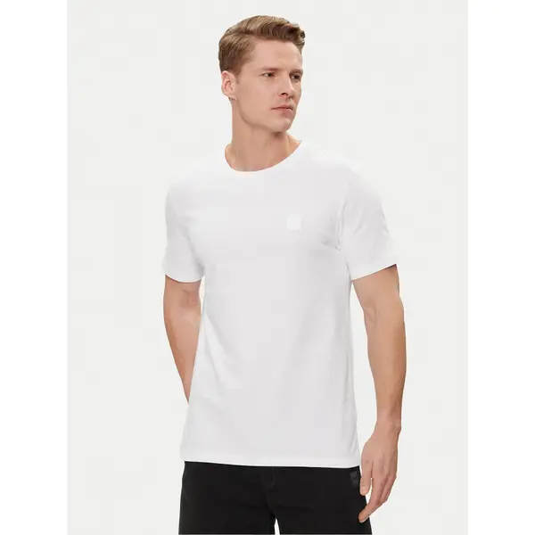 Boss Boss T-shirt Tales 50508584 Bijela Relaxed Fit