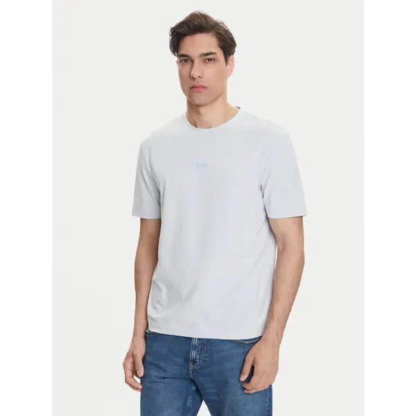 Boss BOSS T-shirt Tchup 50473278 Siva Relaxed Fit