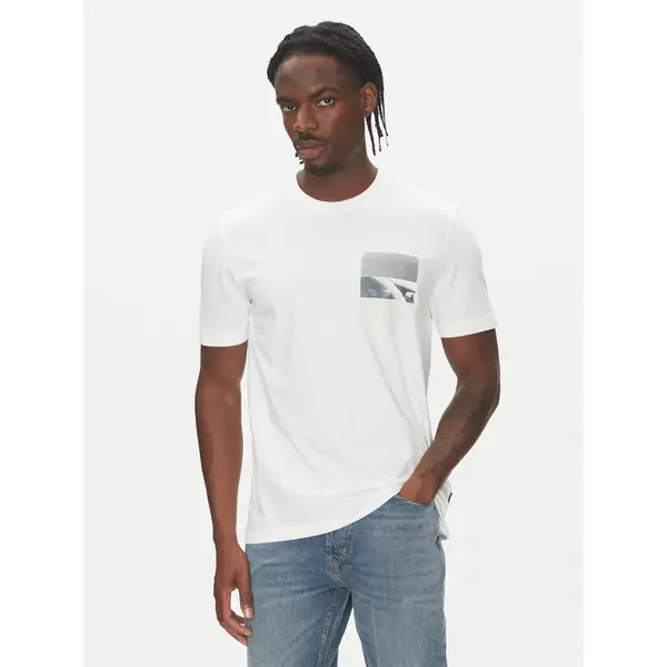 Boss BOSS T-shirt Te_Container 50546920 Bijela Regular Fit