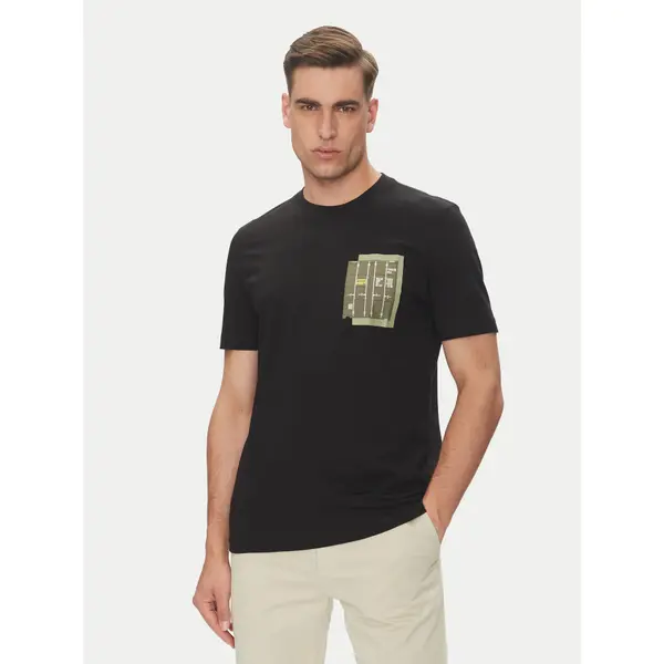 Boss BOSS T-shirt Te_Container 50546920 Crna Regular Fit