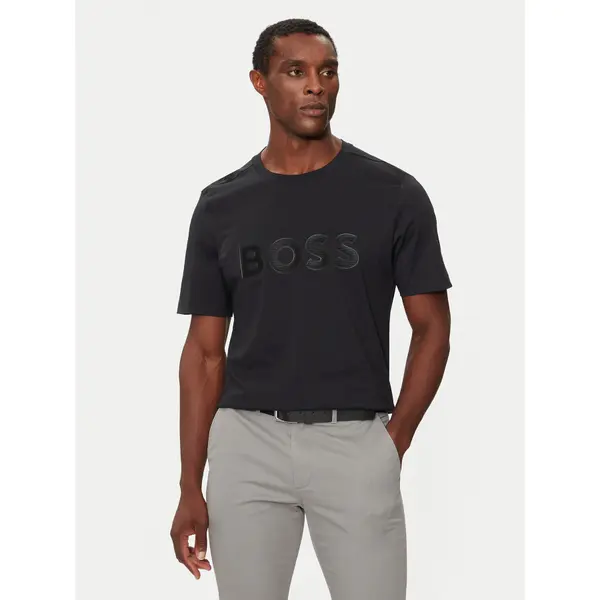 Boss Boss T-shirt Tee 1 50512866 Crna Regular Fit