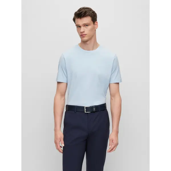 Boss Boss T-shirt Thompson 50468347 Svijetloplava Regular Fit
