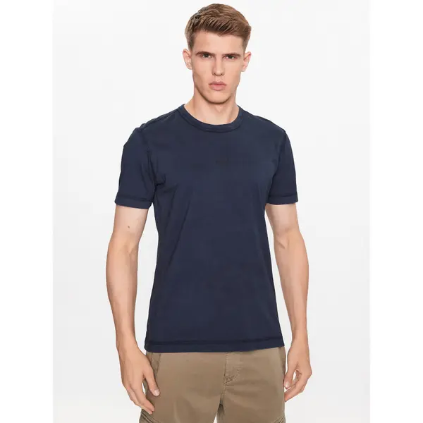 Boss Boss T-shirt Tokks 50502173 Tamnoplava Regular Fit