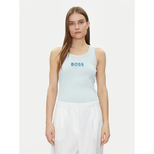 Boss BOSS Top C-Ematite 50536985 Svijetloplava Slim Fit