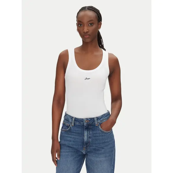 Boss BOSS Top C_Ematite 50547548 Bijela Slim Fit