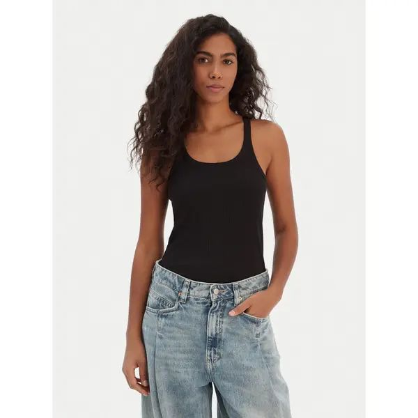 Boss BOSS Top Epetite 50554664 Crna Slim Fit