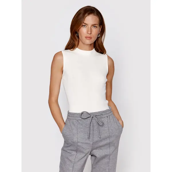 Boss Boss Top Feskies 50473237 Bijela Slim Fit