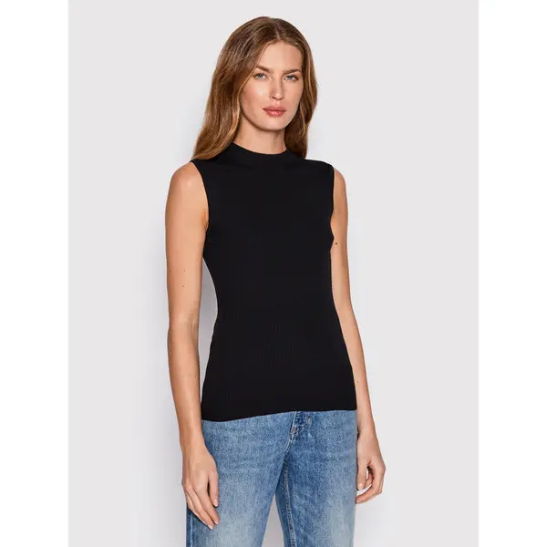 Boss Boss Top Feskies 50473237 Crna Slim Fit