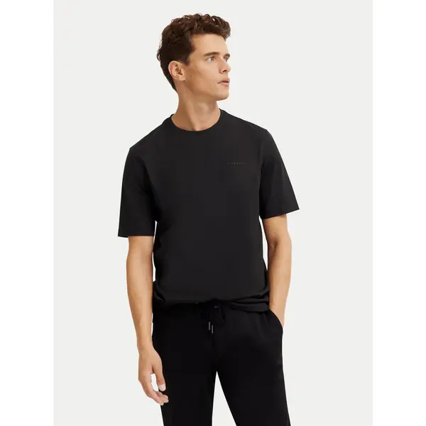 Bugatti Bugatti T-shirt 8350-95040 Crna Regular Fit