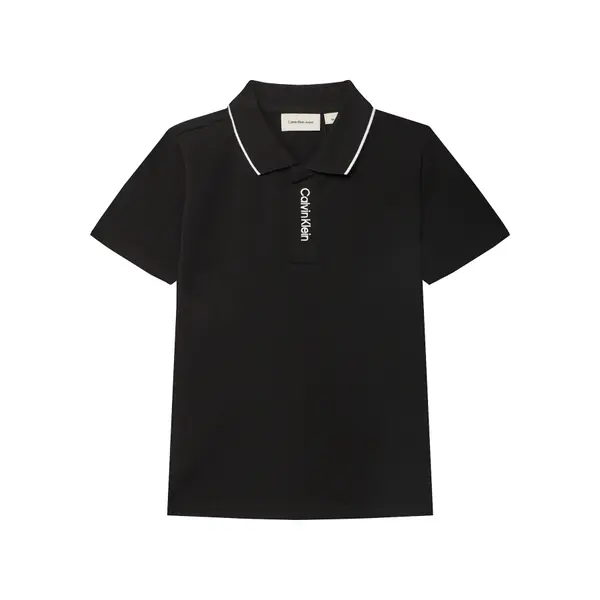Calvin Klein Jeans Calvin Klein Jeans Polo Embro Logo IB0IB02542 D Crna Regular Fit