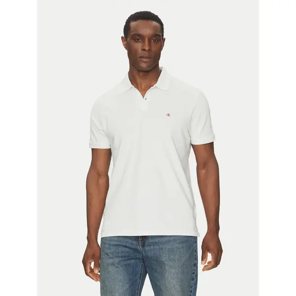Calvin Klein Jeans Calvin Klein Jeans Polo LV040EM269 Bijela Regular Fit