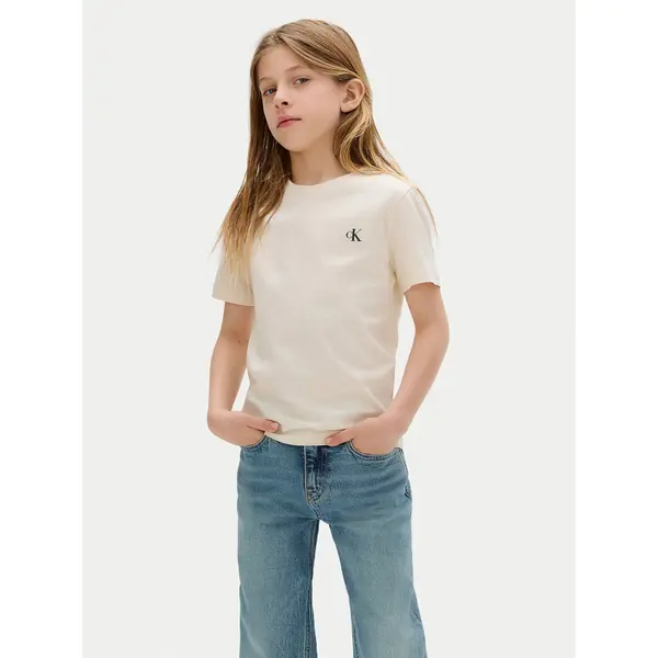 Calvin Klein Jeans Calvin Klein Jeans Set t-shirt majica﻿ Monologo IB0IB01093 M Bež Regular Fit