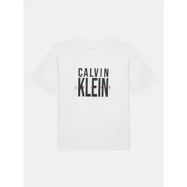 Calvin Klein Jeans Calvin Klein Jeans T-shirt Bold Graphic IB0IB02448 Bijela Relaxed Fit