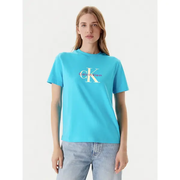 Calvin Klein Jeans Calvin Klein Jeans T-shirt Hero Classic LV047B865G Plava Regular Fit