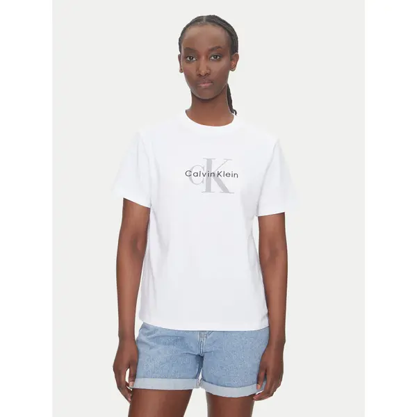 Calvin Klein Jeans Calvin Klein Jeans T-shirt Hero LV047B865G Bijela Regular Fit