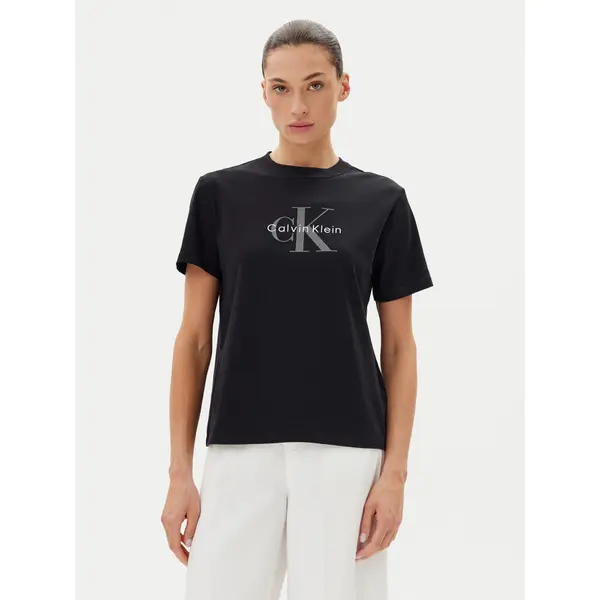 Calvin Klein Jeans Calvin Klein Jeans T-shirt Hero LV047B865G Crna Regular Fit
