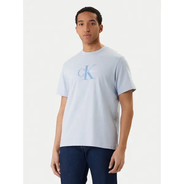 Calvin Klein Jeans Calvin Klein Jeans T-shirt Hero Monologo LV04RB862G Svijetloplava Regular Fit