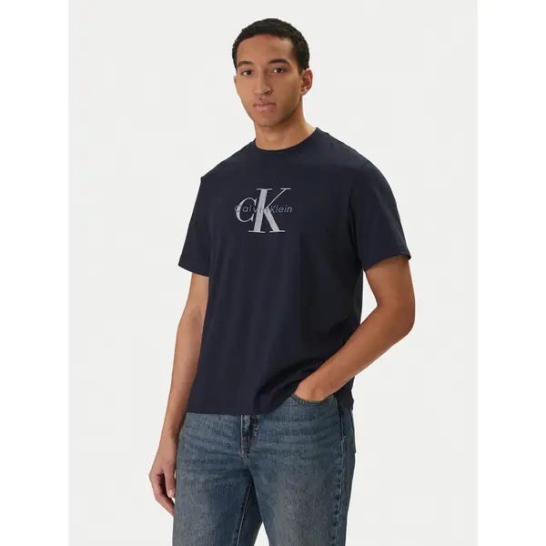 Calvin Klein Jeans Calvin Klein Jeans T-shirt Hero Monologo LV04RB862G Tamnoplava Regular Fit
