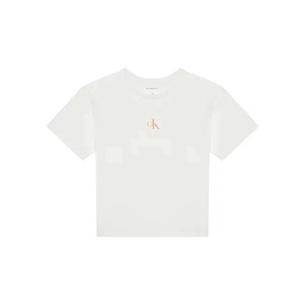 Calvin Klein Jeans Calvin Klein Jeans T-shirt IG0IG02136 Bijela Boxy Fit