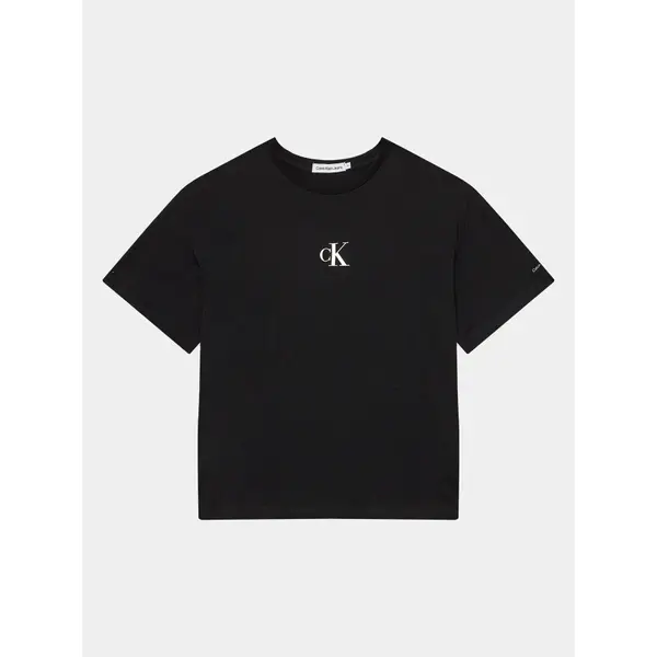 Calvin Klein Jeans Calvin Klein Jeans T-shirt IG0IG02136 Crna Boxy Fit