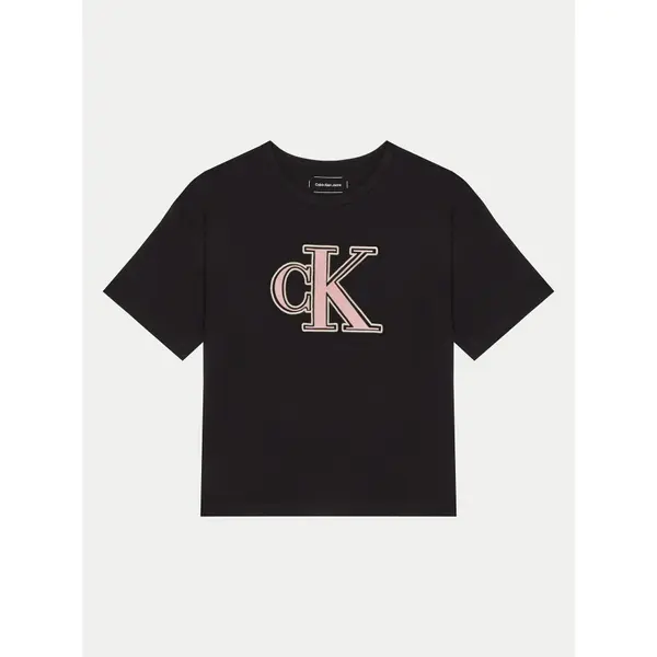 Calvin Klein Jeans Calvin Klein Jeans T-shirt IG0IG02806 Crna Boxy Fit