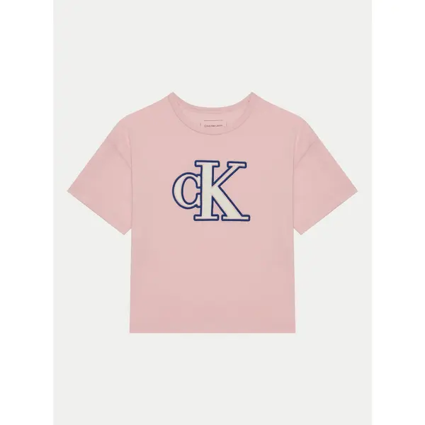 Calvin Klein Jeans Calvin Klein Jeans T-shirt IG0IG02806 Ružičasta Boxy Fit