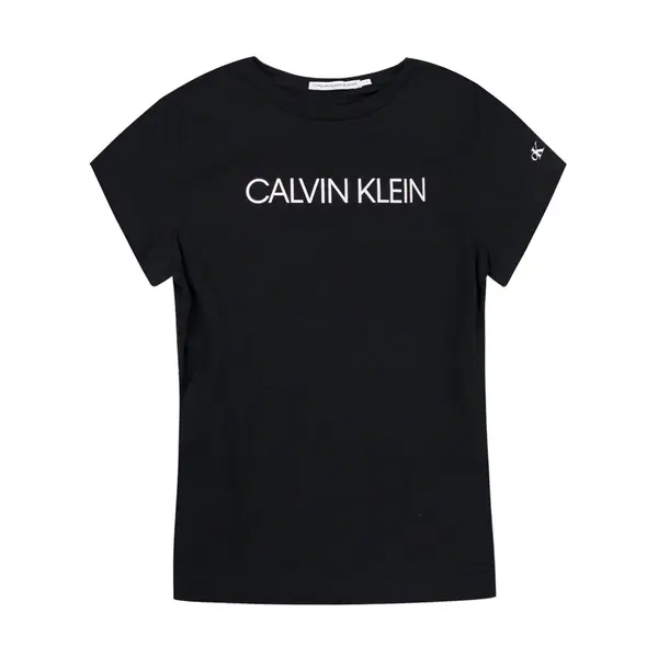 Calvin Klein Jeans Calvin Klein Jeans T-shirt Institutional IG0IG00380 Crna Slim Fit