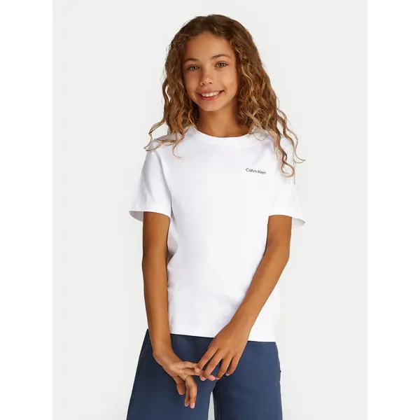 Calvin Klein Jeans Calvin Klein Jeans T-shirt IU0IU00683 Bijela Regular Fit