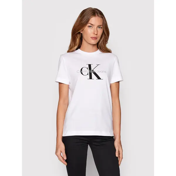 Calvin Klein Jeans Calvin Klein Jeans T-shirt J20J219142 Bijela Regular Fit