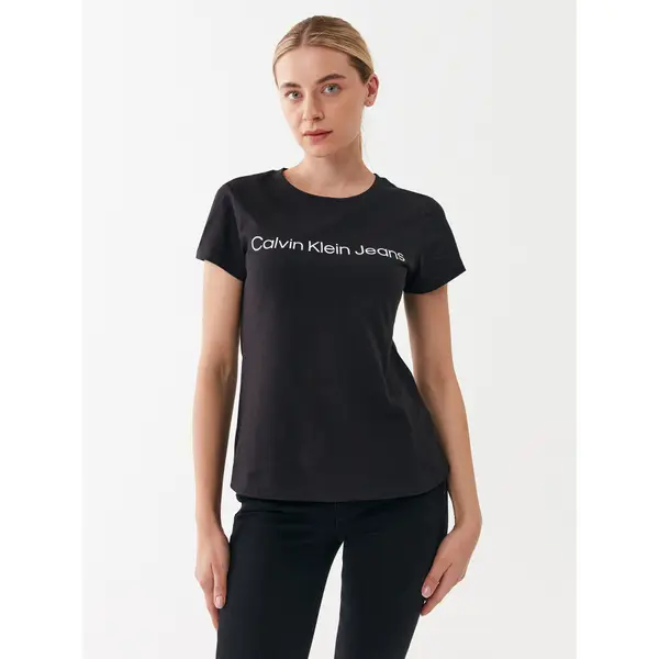 Calvin Klein Jeans Calvin Klein Jeans T-shirt J20J220253 Crna Slim Fit