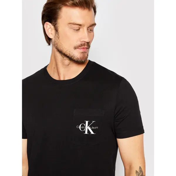 Calvin Klein Jeans Calvin Klein Jeans T-shirt J30J320936 Crna Slim Fit