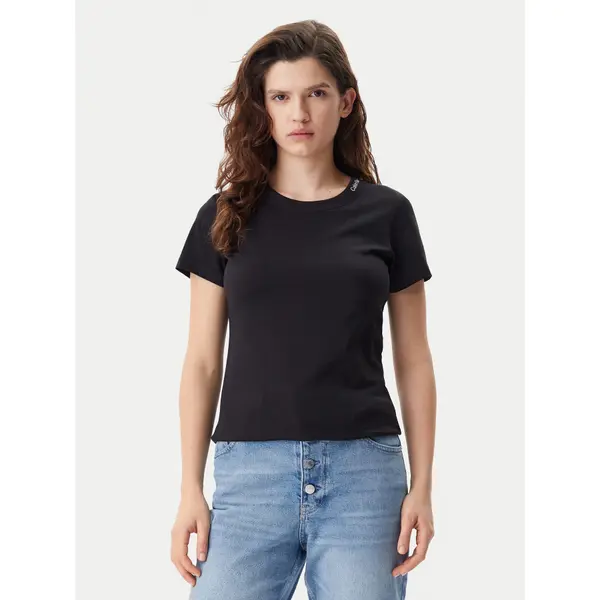 Calvin Klein Jeans Calvin Klein Jeans T-shirt Logo J20J225540 Crna Regular Fit