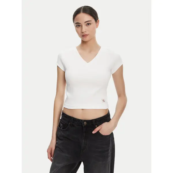 Calvin Klein Jeans Calvin Klein Jeans T-shirt LV047C910G Bijela Regular Fit